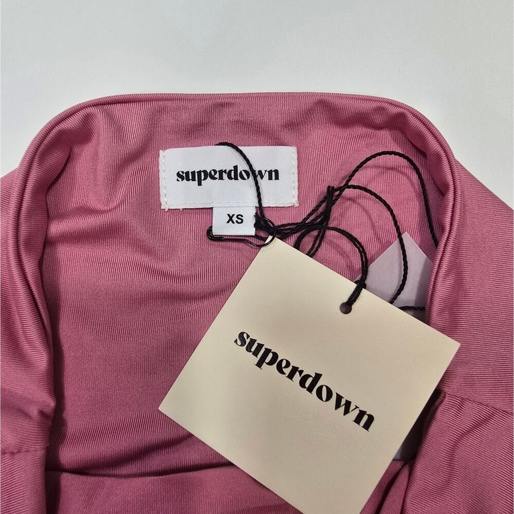 Superdown Lafonda Strapless Mini Skirt in Rose Pink - Picture 6 of 10